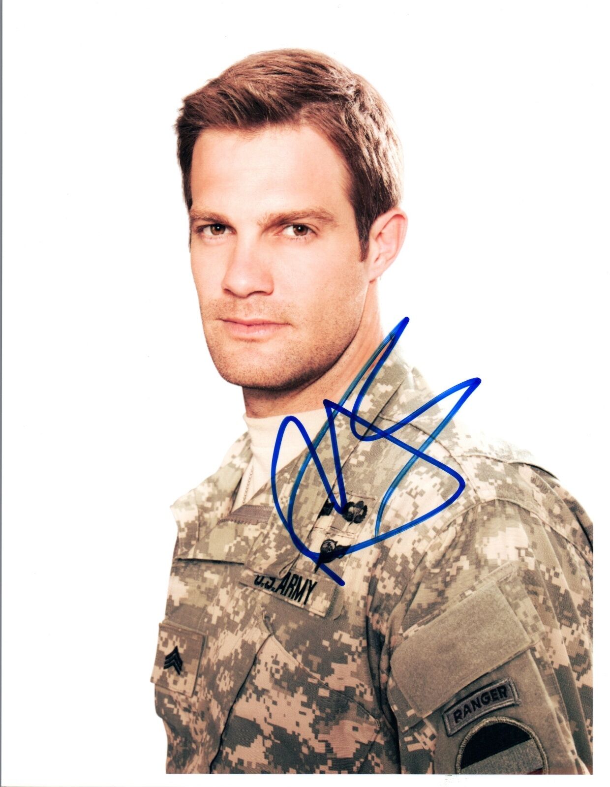 Geoff Stults Signed Autographed 8x10 Photo Poster painting Grace and Frankie Enlisted COA VD