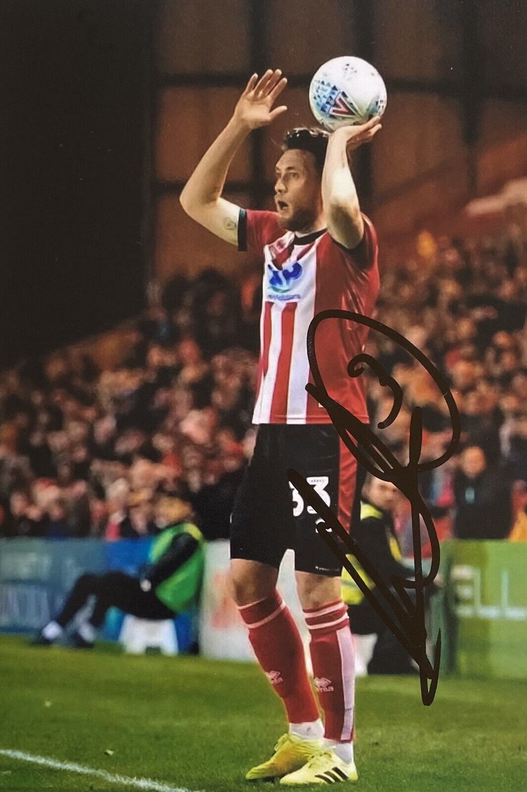 Ben Coker Genuine Hand Signed Lincoln City 6X4 Photo Poster painting