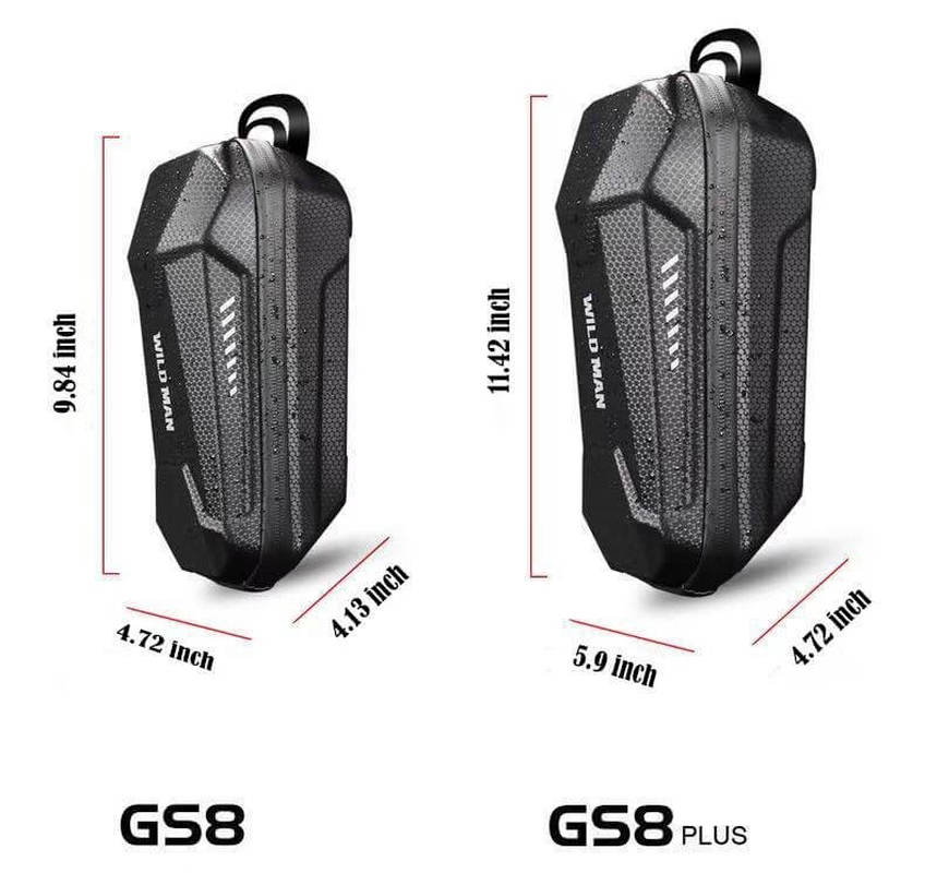 2L/3L Scooter Storage Bag, Scooter Handlebar Bag Compatible with Multiple Models