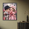 Diamond Painting -DIY Round Drill Sweet Couple(40x50cm)