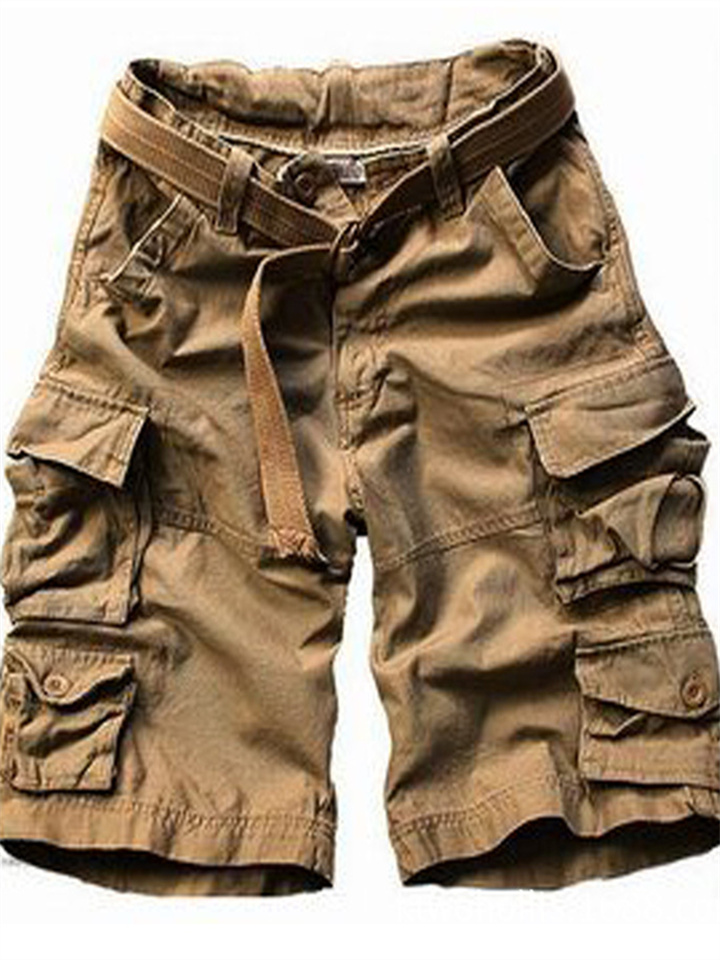 Men's Summer Camouflage Work Shorts Men Loose Big Size Five-minute Pants Casual Pants