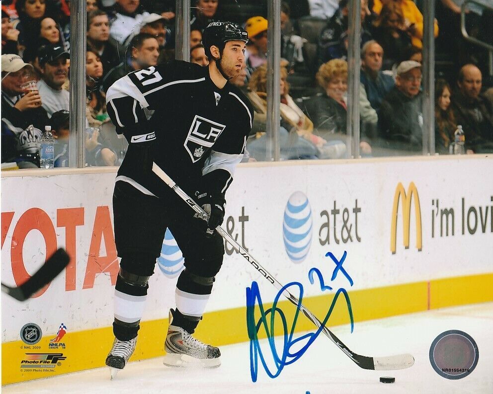 KYLE QUINCEY SIGNED LOS ANGELES LA KINGS 8x10 Photo Poster painting! Autograph PROOF!