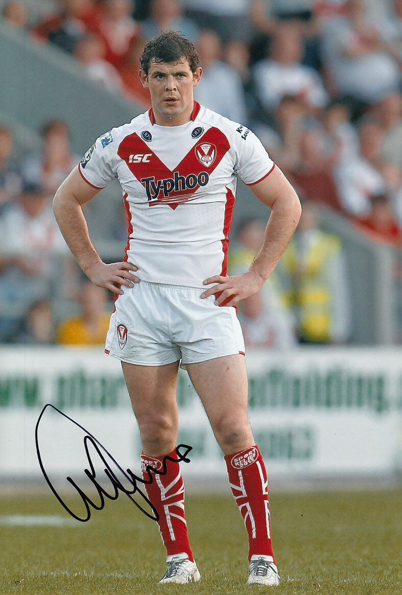 St Helens Hand Signed Paul Wellens 12x8 Photo Poster painting 6.