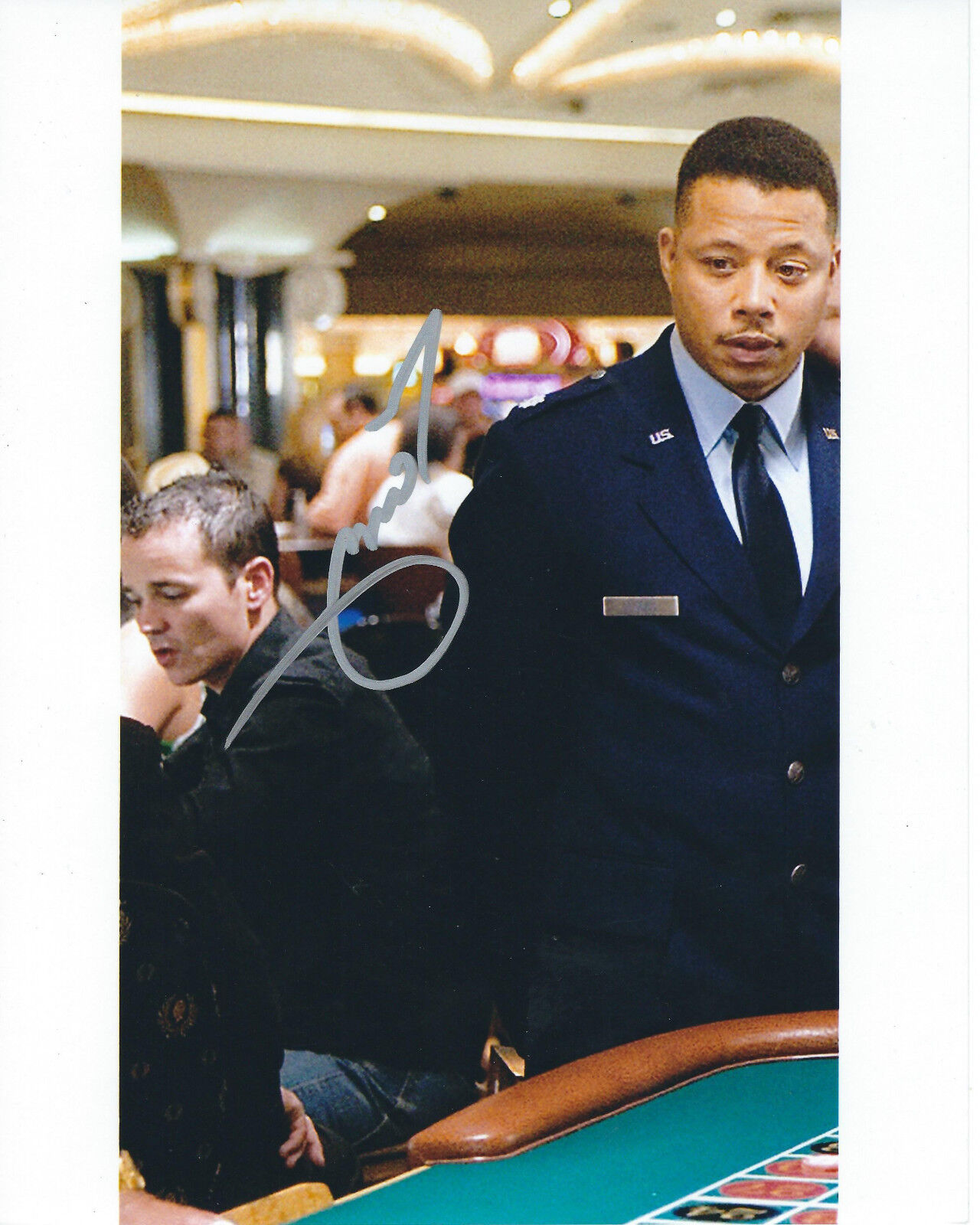 TERRENCE HOWARD IRON MAN AUTOGRAPHED Photo Poster painting SIGNED 8X10 #2 RHODEY