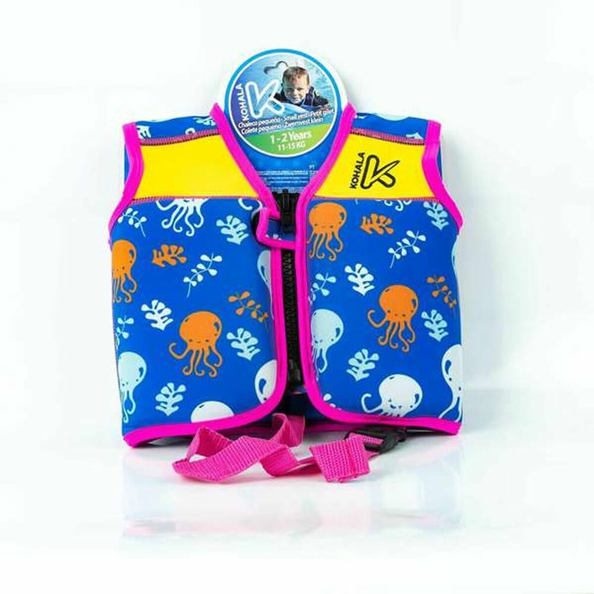 Inflatable Swim Vest Kohala Octopus Pink 4-5 Years - sale.kim -  endless selection of finest brands