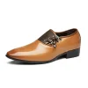 Men's New Business Large Size Leather Shoes