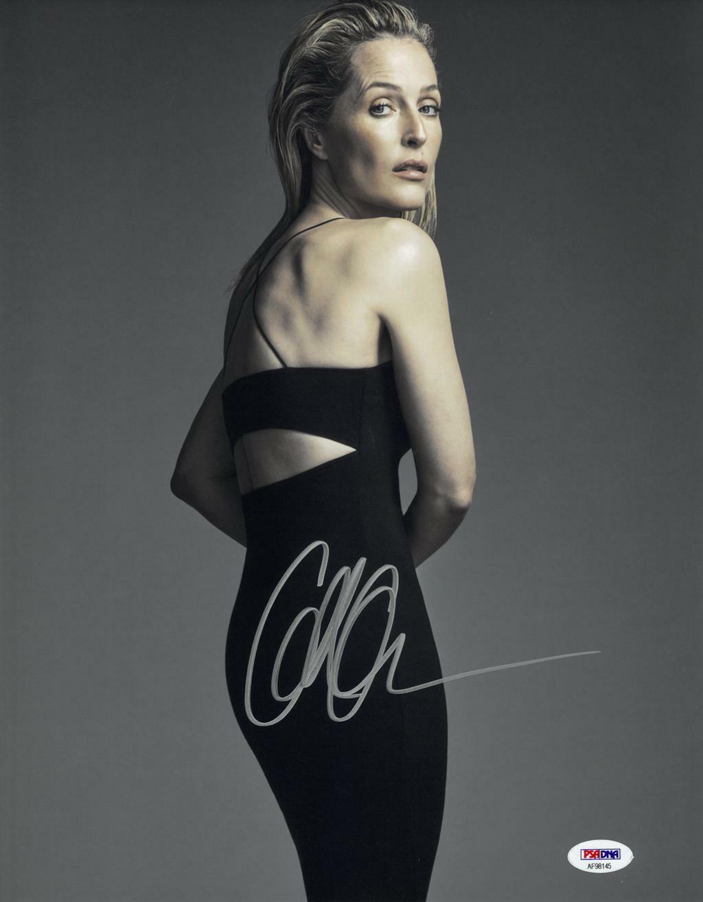 Gillian Anderson Signed Authentic Autographed 11x14 Photo Poster painting PSA/DNA #AF98145