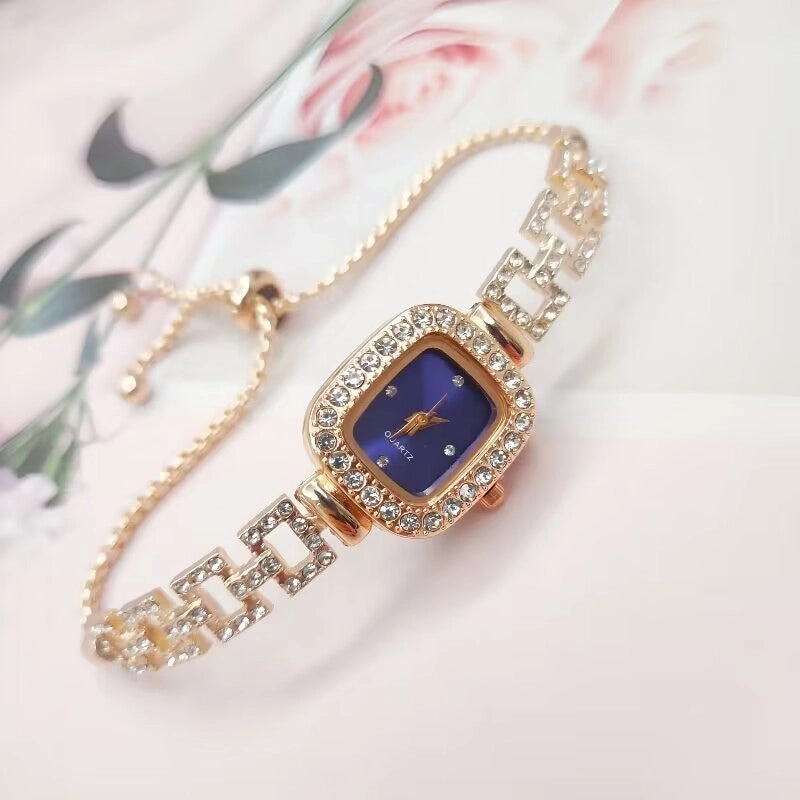 Elegant Luxurious Solid Color Telescopic Rope Quartz Watch Women’s Watches