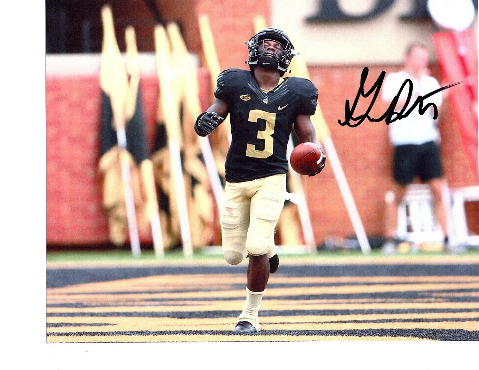 Greg Dortch Wake Forest Deacons signed autographed 8x10 football Photo Poster painting 2019 NFL#