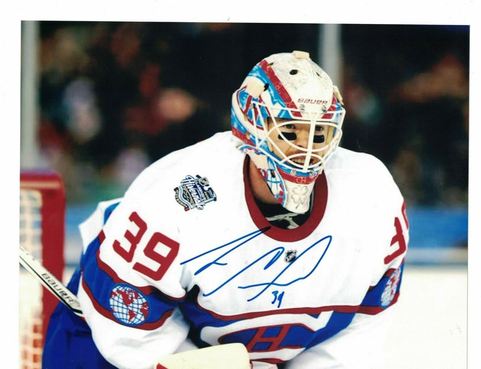 Mathieu Garon Montreal Canadiens Winter Classic Signed Photo Poster painting W/COA