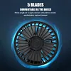 5/12/24V Air Circulator Fan 2 Speed Electric Car Fan for Car Truck SUV RV Cranes
