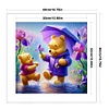 Winnie Pooh-11CT Stamped Cross Stitch 40*40cm/15.75*15.75in
