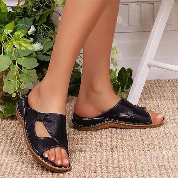 2023 Women Casual Summer Daily Comfy Slip On Sandals