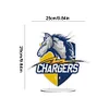 Diamond Painting Acrylic Los Angeles Chargers Diamond Painting Tabletop Ornaments Kit Decor