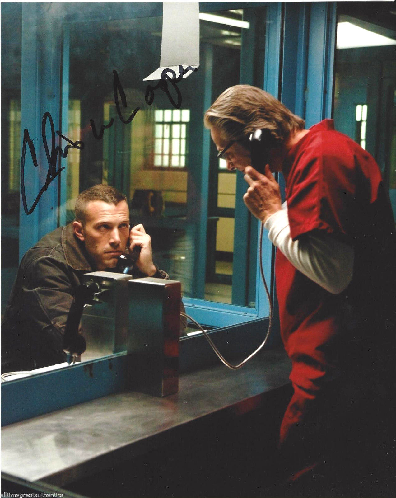 CHRIS COOPER SIGNED AUTHENTIC 'THE TOWN' 8X10 Photo Poster painting w/COA ACTOR BOURNE IDENTITY