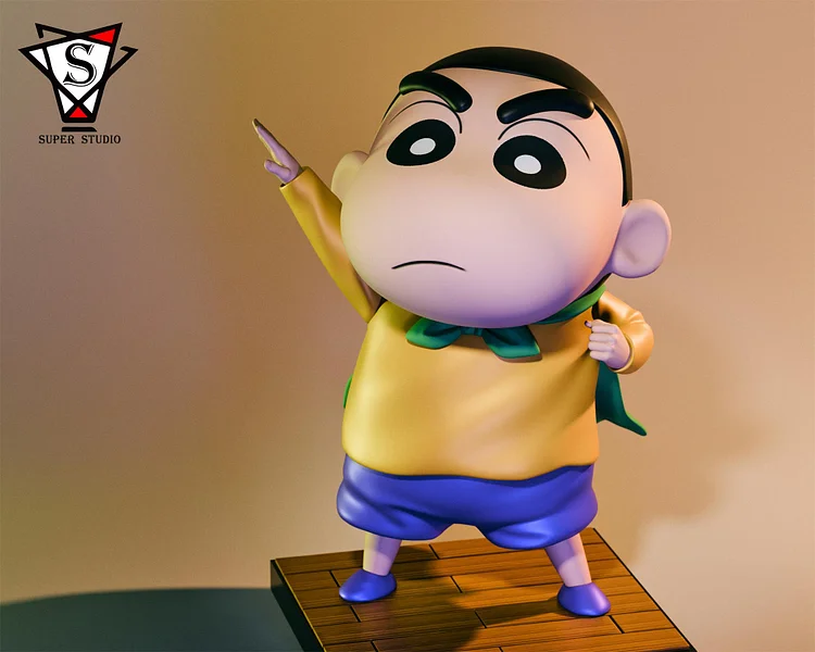 Super Studio - Crayon Shin-chan Shinnosuke Nohara Transformation Statue(GK)-