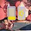 Crown Flip Cover Diamond Painting Sorting Tray with Spout (Lavender)