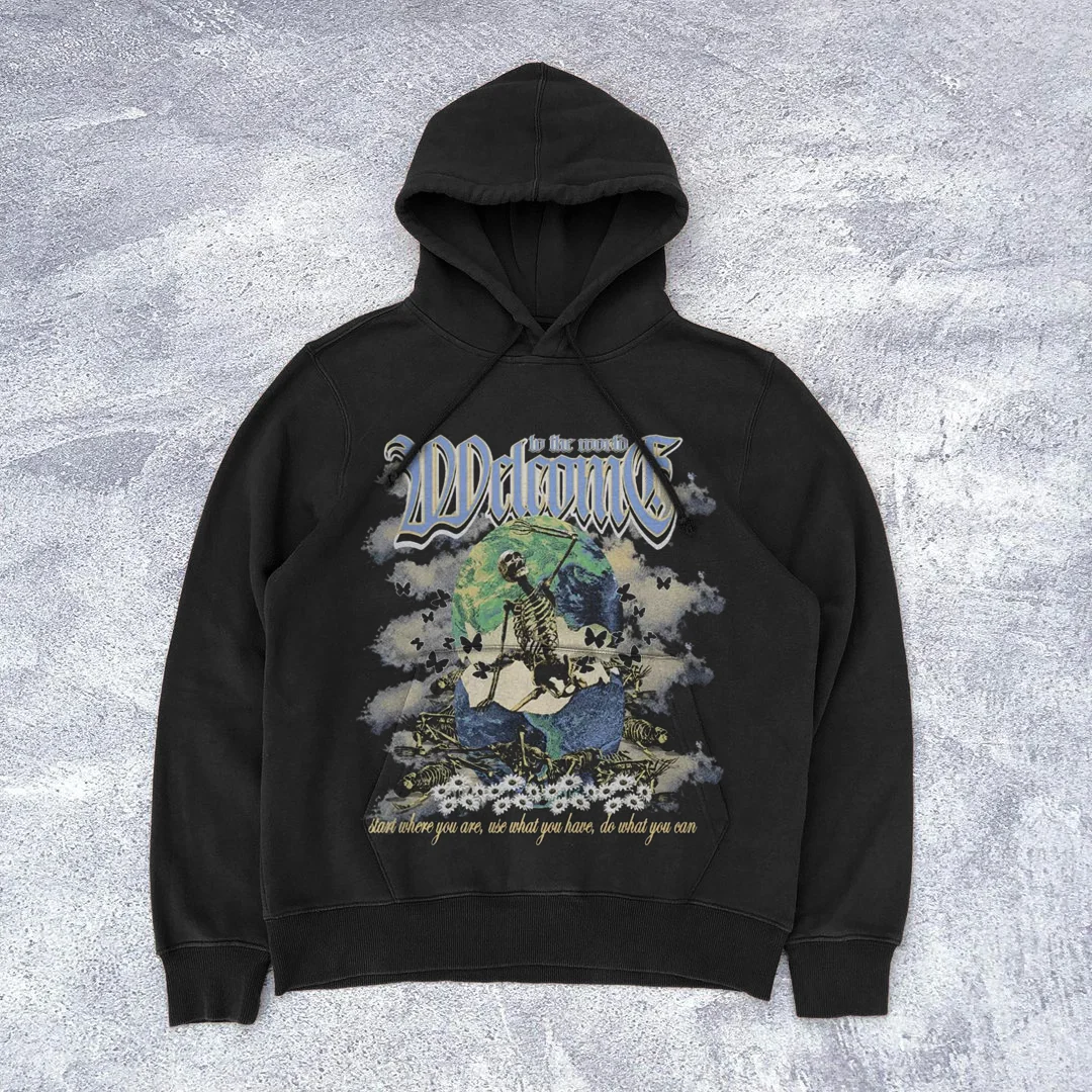 Trendy Graphic Hoddie