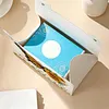 Diamond Painting PU Butterfly and Sunflower Tissue Box Tissue Holder
