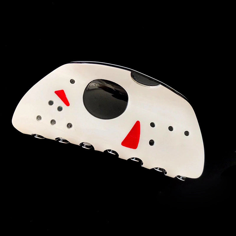 Halloween Lady Women’s Pumpkin Skull PVC Hair Claws