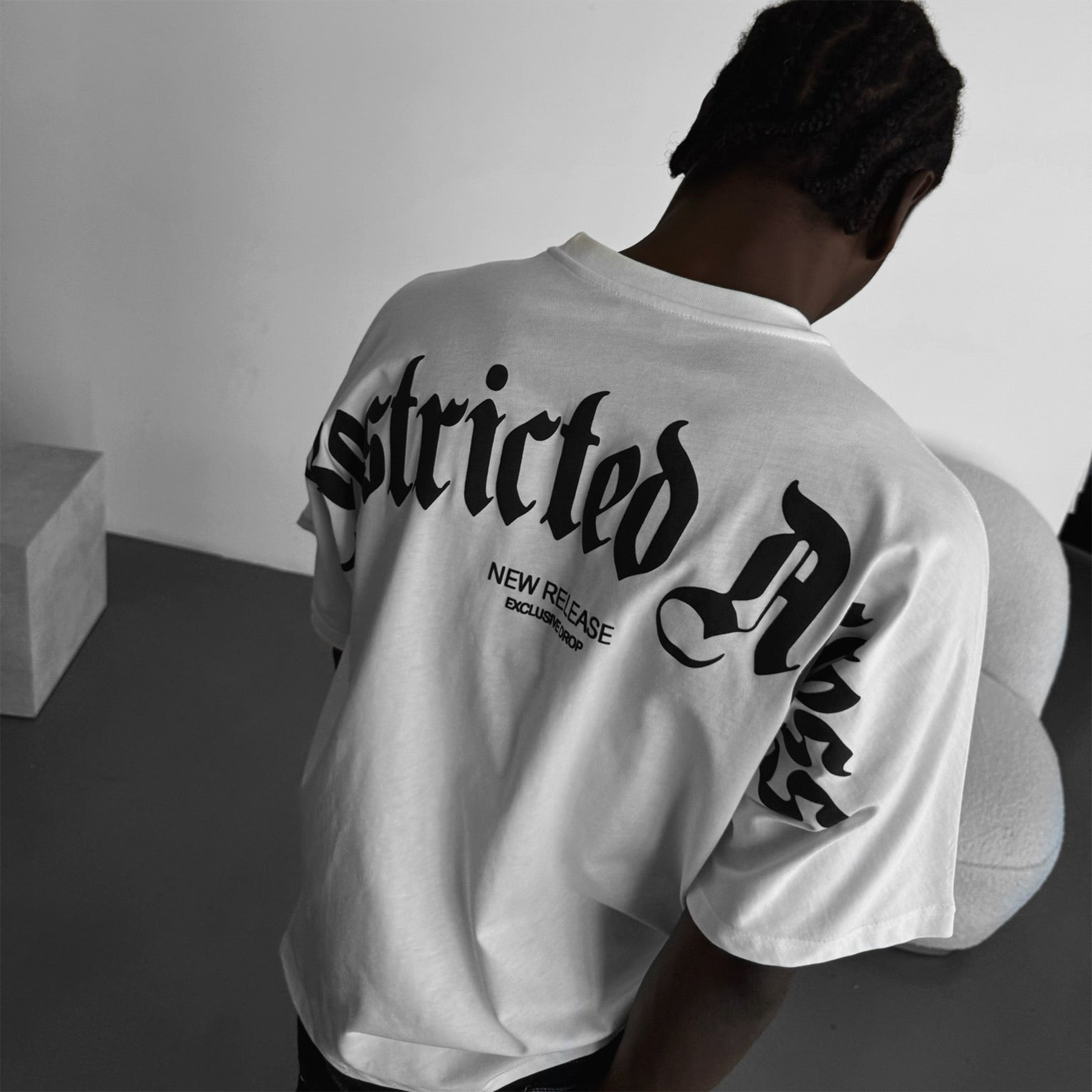  Stylish "Restricted Access" Graphic T-Shirt for Men