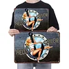 Navy Sailor Girl - Metal Tin Signs(8*12Inch/12*16Inch) - Garage&Transport