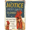 Chicken - Metal Tin Signs(12*16Inch) - Animal
