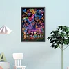 (40*60cm)Disneyland Fireworks - Round Partial AB Drill Diamond Painting