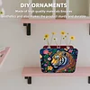 DIY Gem Tiger Heart Diamond Painting Wooden Tube Vase