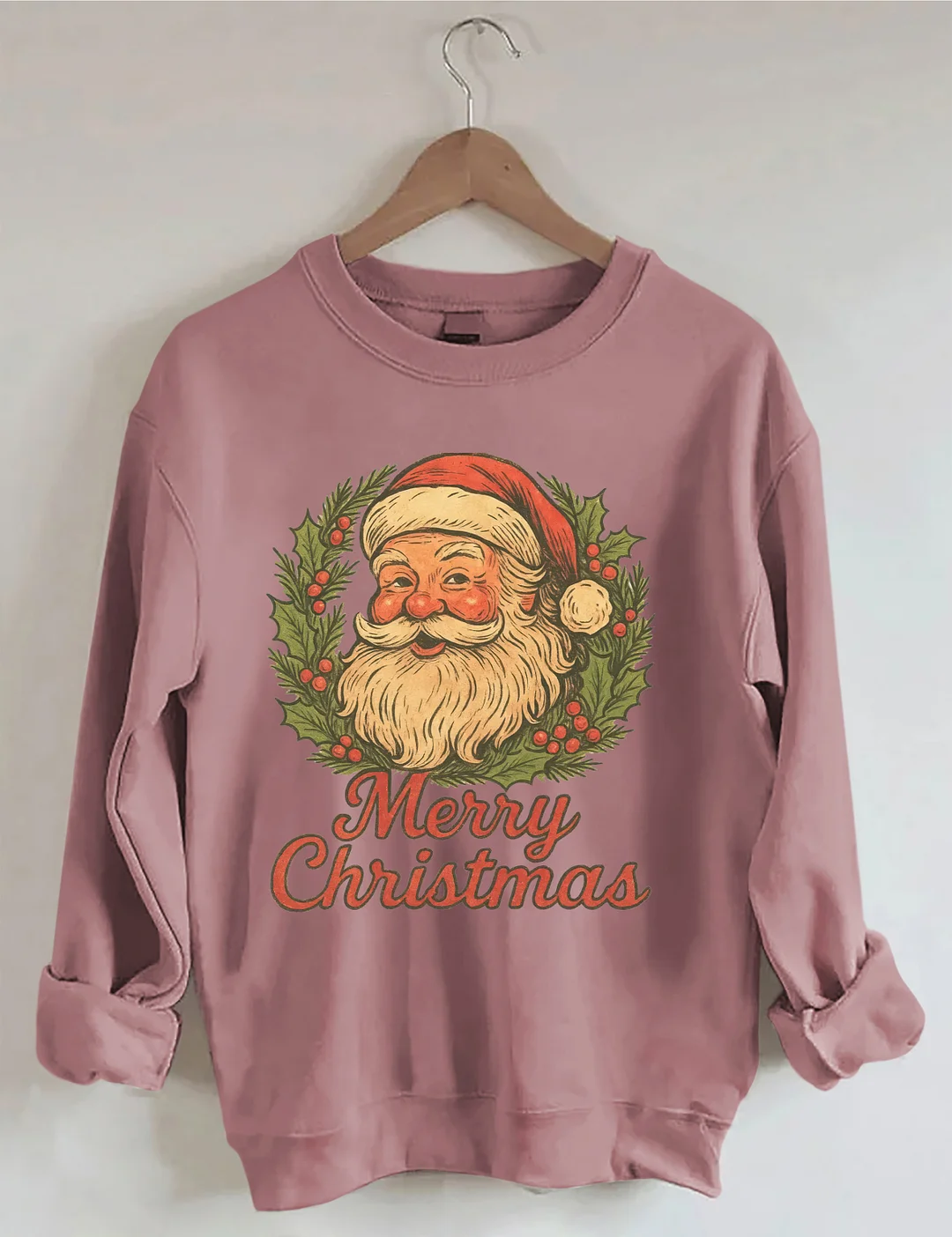 Retro Santa Christmas Sweatshirt