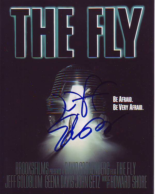 JEFF GOLDBLUM signed autographed THE FLY SETH BRUNDLE Photo Poster painting