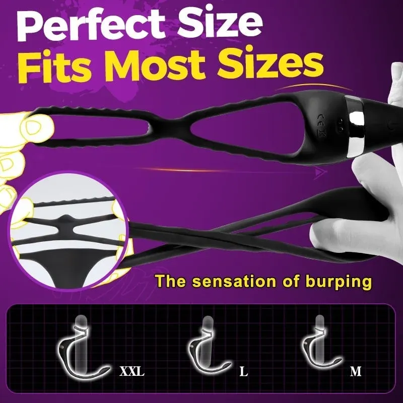 Proflex - App & Remote-Controlled Vibrating Ring Prostate Massager