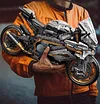 Motorcycle S1000RR Gold Cyberpunk 2000pcs