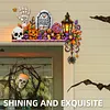 2pcs DIY Diamond Painting Halloween Door Corner Frame Wood Decor 2pcs(Halloween)