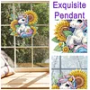 (US Only)Sunflower Horse 2D Flat DIY Diamond Painting Set Diamond Art Pendant Wall Decor