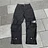 Trackpodssl New Retro Low Waist Women's Jeans Oversized Baggy Straight Leg Denim Pants Y2k Fashion Trend Alien Embroidery Women Cargo Pants