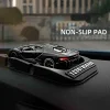 1:32 Simulation Alloy Car Model With Car Anti-Skid Mat Car Mobile Phone Holder Center Console Instrument Panel Storage Mat
