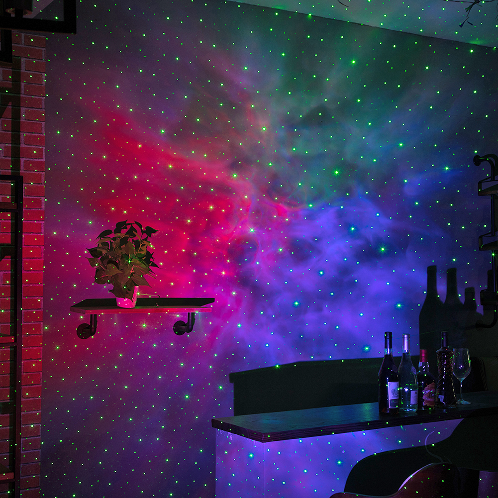 

LED Star 7 Colors Starry Sky Laser Remote-Bluetooth Laser Projector Night Light, 501 Original