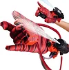 Spider Water Squirt Gloves, 2-in-1 Shoots Webs Or Water, Web Shooter, Super Web Role-Play Toy Set Cosplay Launcher Bracers Accessories Water Shooter Toy for Kids Ages 8+
