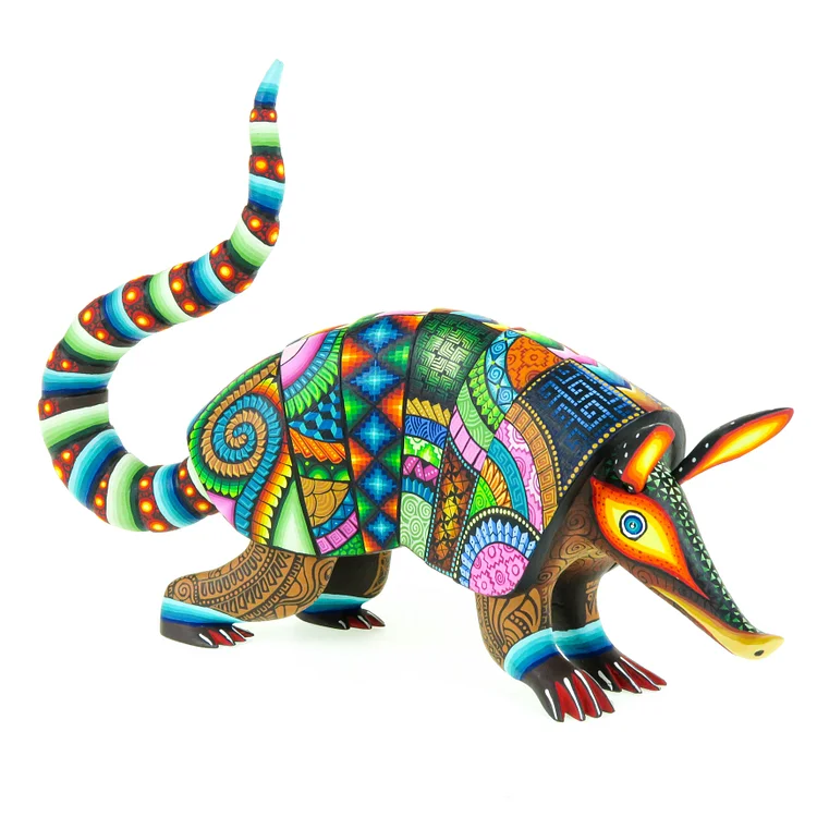 Armadillo - Oaxacan Alebrije Wood Carving