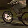 LED Bicycle Light RGB Programmable Dynamic Hot Wheel Cycling Light IPX6 Waterproof Light Mountain Road Cycling Equipment Night Riding Light