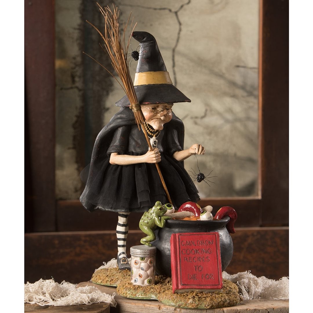 Halloween Pre Sale 🎃Witch Tabletop Figure Retro Halloween Decor