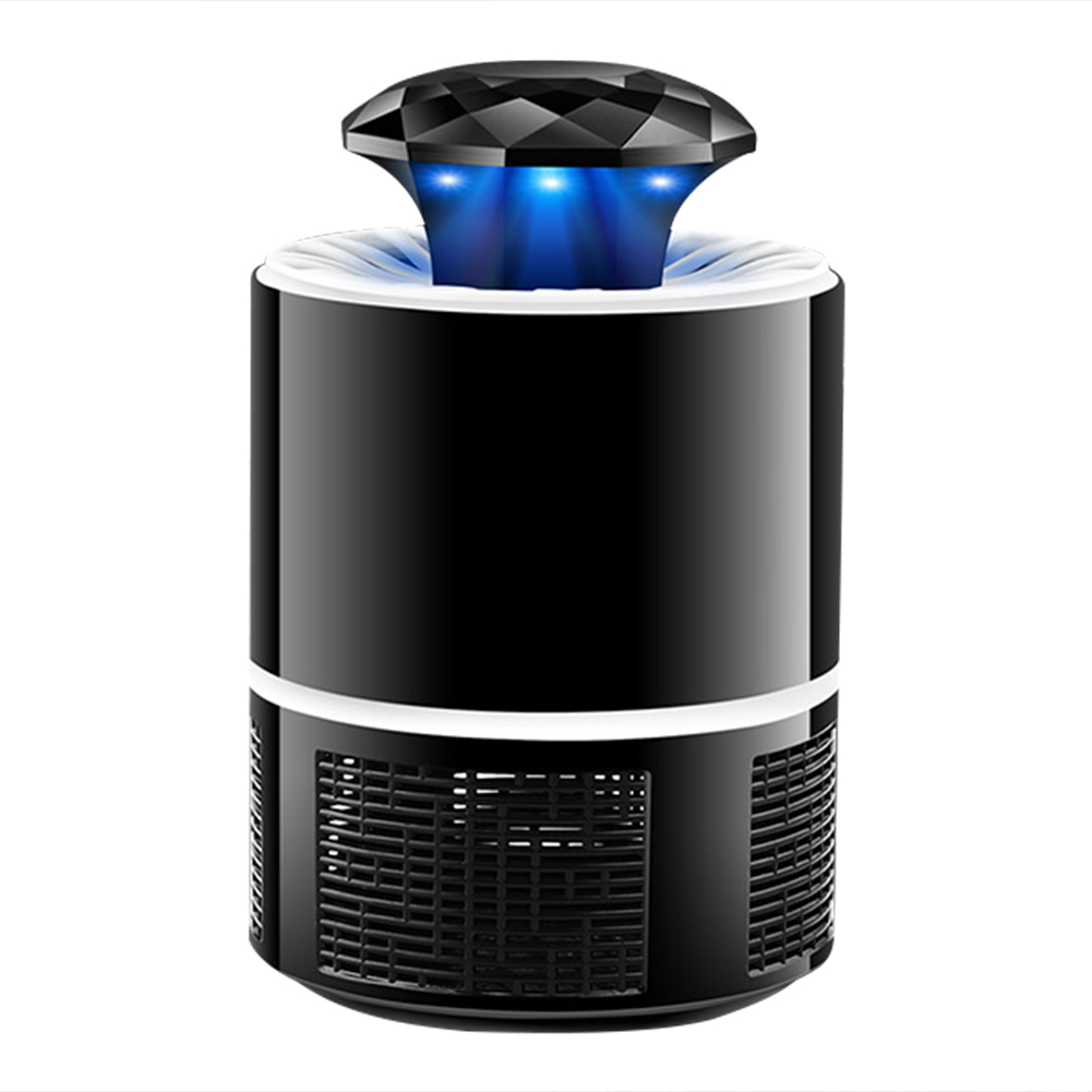 

USB Mosquito Killer Lamp LED Anti Insect Flies Pest Control Home Room Light, Black, 501 Original