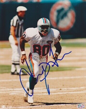 Irving Fryar Signed - Autographed Miami Dolphins 8x10 inch Photo Poster painting + RDM COA