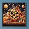 Diamond Painting - Partial Special Shaped Drill - Halloween Pumpkin(Canvas|30*30cm)