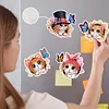 6Pcs Butterfly Kitten Diamond Painting Fridge Magnet Diamond Art Magnets Decals Kit