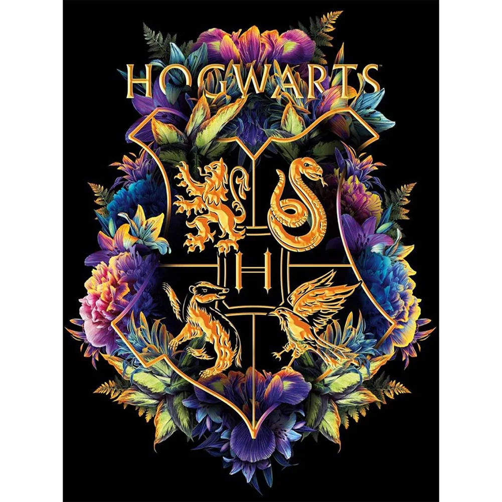 Hogwarts Crest Diamond Painting