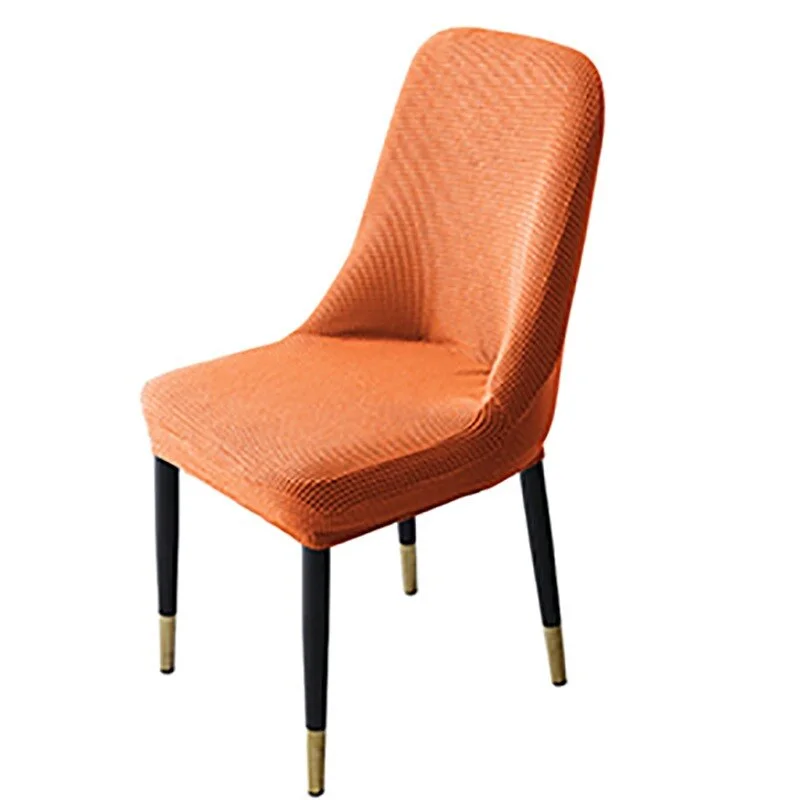 1/2/4/6pcs Polar Fleece High Back Chair Cover Stretch Washable Dining Chairs Covers Slipcover Office Chair Covers Christmas Home