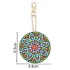 4pcs DIY Full Special-Shaped Diamond Painting Bag Pendant Mandala Keychains