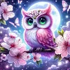 (Multi-Style) Owl-11CT Stamped Cross Stitch 40*40cm/15.75*15.75in tapestrymarket